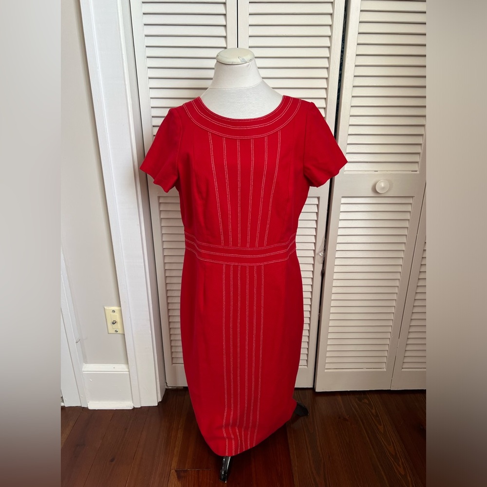 Boden red dress size US 14L